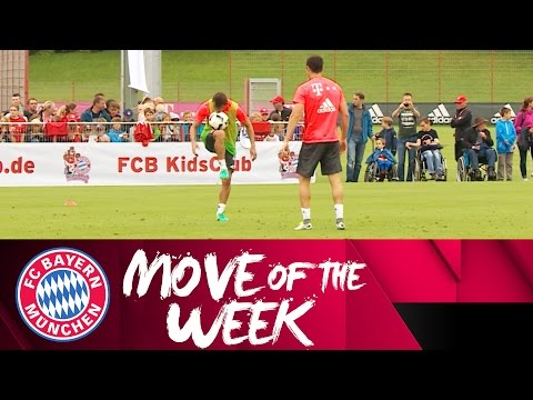 شاهد ثنائي بايرن ميونخ يخطف الأنظار بمهاراتهما