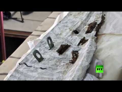 العثور على جزء من زورق الفرعون خوفو