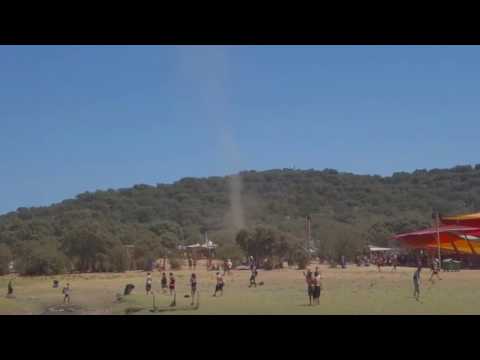 ظهور غبار شيطاني خلال مهرجان موسيقي في البرتغال