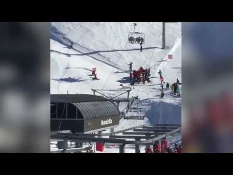 لحظة إنقاذ طفل سقط من ارتفاع 10 أمتار