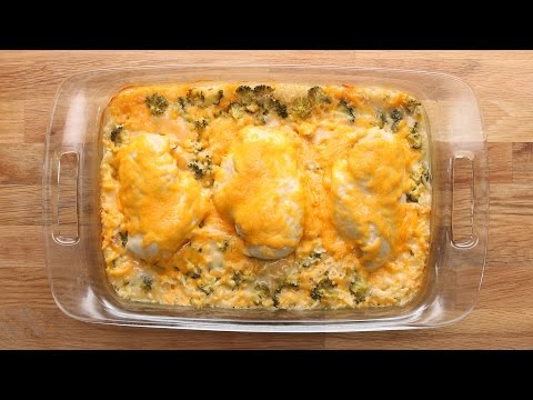 طاجن الفراخ بالبروكلي والجبنة