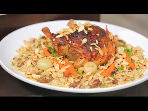 طريقة عمل دجاج محشي