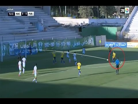 هدف رائع للاعب الفتح الرباطي سكومة في مرمى النادي القنيطري