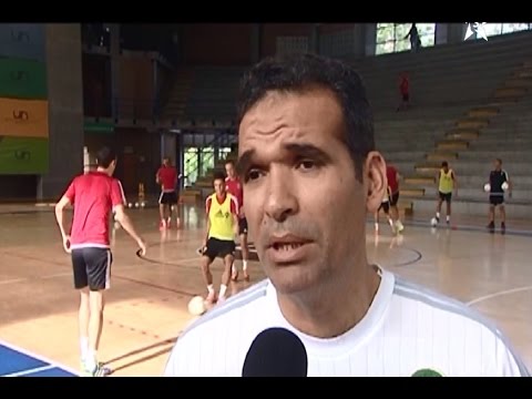 استعدادات المنتخب الوطني لأولى مبارياته في مونديال الفوتسال في كولومبيا