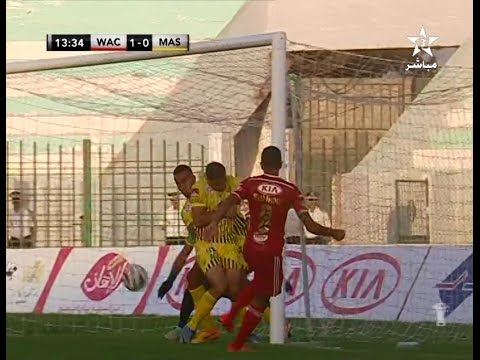 الهدف الأول لنادي الوداد في مرمى المغرب الفاسي