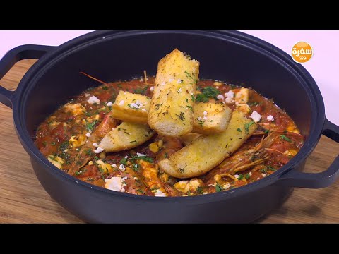 طريقة عمل جمبري بصوص الطماطم