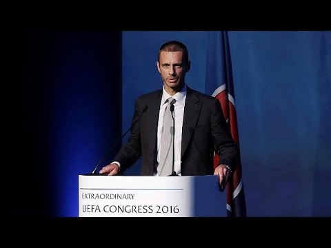 شاهد انتخاب السلوفيني ألكسندر تشيفيرين رئيسًا جديدًا للاتحاد الاوروبي لكرة القدم