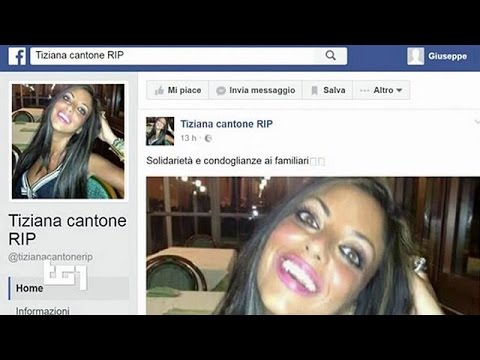 شاهد فتاة إيطالية تنتحر بسبب فيديو على الإنترنت