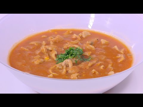 شاهد طريقة عمل كرشة بالصلصة و الحمص