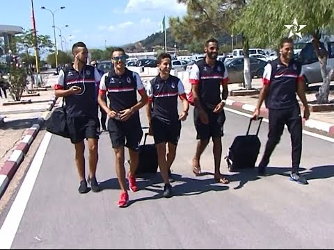 تقرير وصول بعثة الفتح الرباطي إلى الجزائر