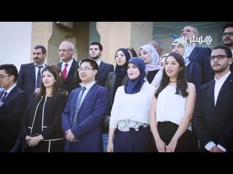 شاهد تدريب طلبة مغاربة في الصين