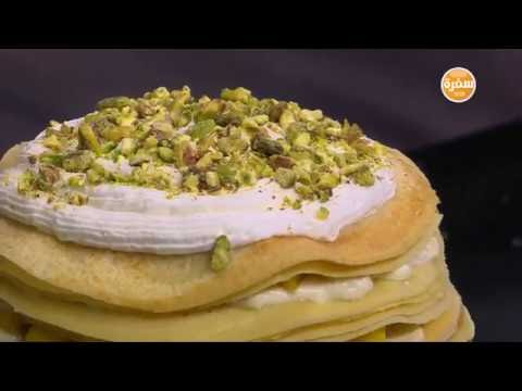 طريقة عمل تورتة كريب المانجة