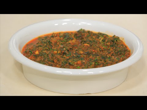 طريقة عمل سبانخ مطبوخة