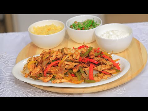 طريقة عمل فاهيتا الدجاج