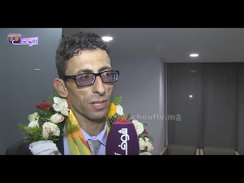 بالفيديو تصريحات للبطل أمين الشنتوف الحاصل على الميدالية الذهبية