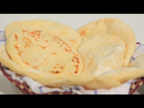 بالفيديو طريقة عمل عيش شامي