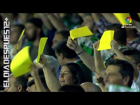 جماهير ريال بيتيس ترفع الكارت الأصفر في وجه الحكم