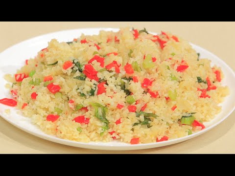 بالفيديو طريقة عمل ارز بالكرفس