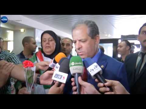 بالفيديو استقبال احتفالي لمولودية بجاية