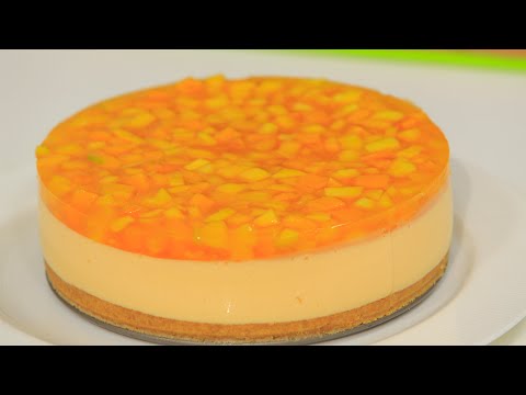 بالفيديو طريقة عمل ومقادير تشيز كيك مانجو و كريمة