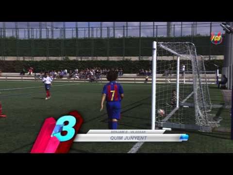 شاهد أفضل 5 أهداف لبراعم أكاديمية برشلونة الماسية