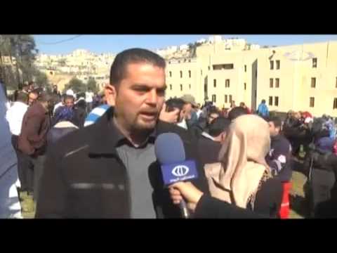 انطلاق حملة الأرض لنا في الخليل لمساندة الفلسطينيين