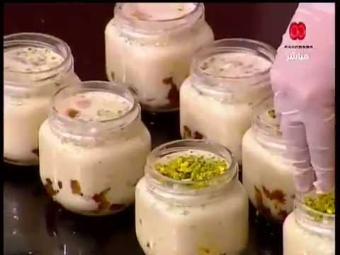 طريقة عمل  مهلبية البلح الرطب 