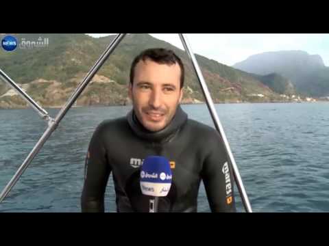 بالفيديو  هاني رجل الأعماق شاب جزائري يعشق البحار