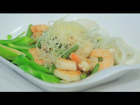 طريقة عمل سلطة جمبري بالفاصوليا