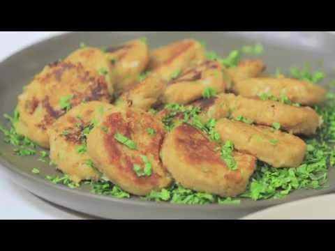 طريقة عمل اقراص قرنبيط بالجبنة