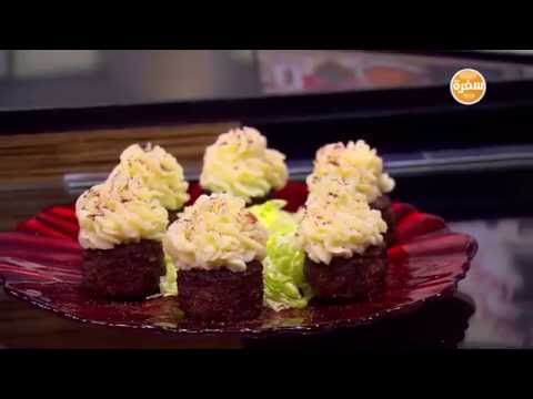 كب كيك الكفتة المحشية