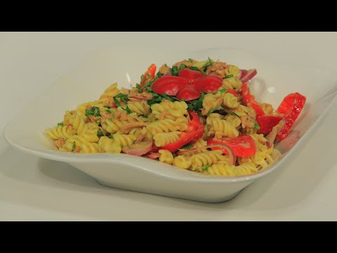 سلطة تونة بالمكرونة