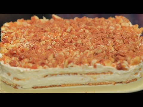 طريقة عمل كيكة القهوة الباردة