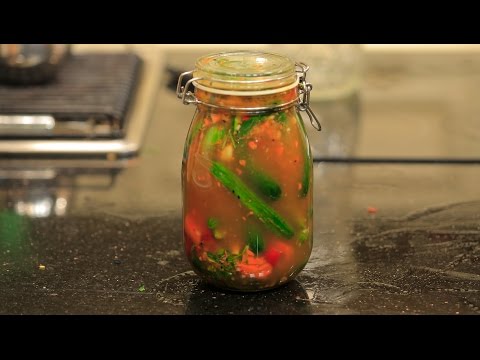 طريقة عمل خيار مخلل