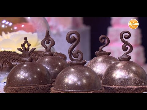 طريقة عمل كورات موس بالشيكولاتة