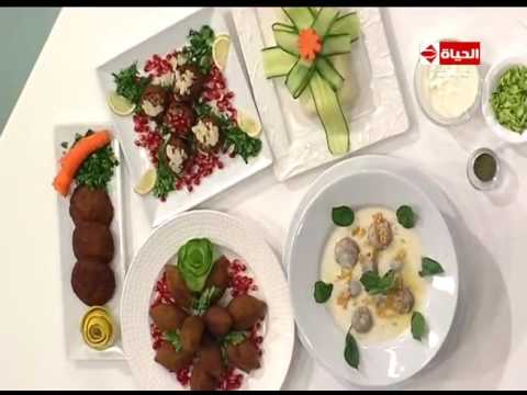 شاهد طريقة عمل المسبحة بدبس الرمان واللحمة