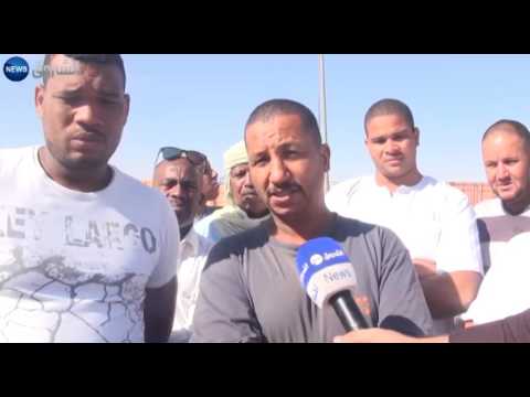 عمال الشركة الإيطالية sarl inc يحتجون على ضبابية أوضاعهم