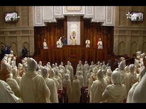 شاهد الملك محمد السادس يترأس افتتاح البرلمان المغربي