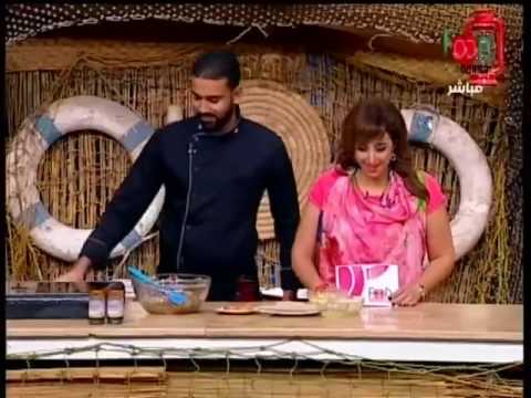 طريقة عمل  كاساديا الجمبري الدايت 