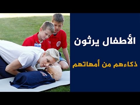 الأطفال يرثون ذكائهم من أمهاتهم