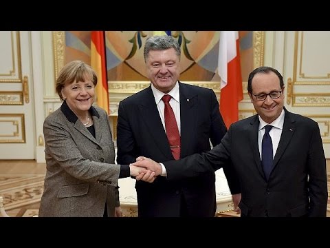 بروشينكو يتمنى نجاح خطة السلام الفرنسية الألمانية