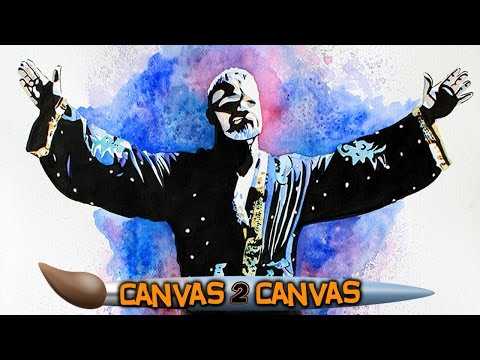 رسام wwe يبدع بلوحة فنية مثيرة لبوبي رود