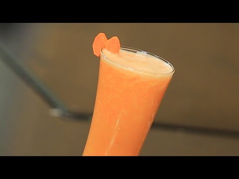 شاهد طريقة عمل عصير برتقال بالزنجبيل