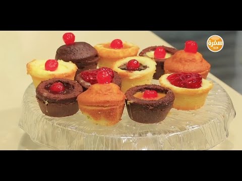 شاهد طريقة عمل كب كيك بالكريم كراميل