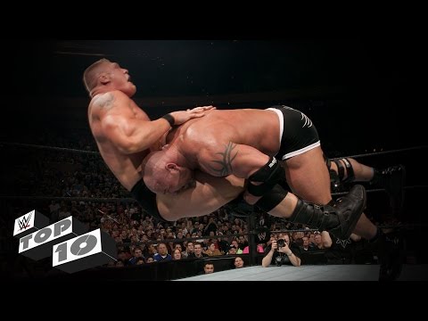 أفضل ضربات مفاجئة للوحش المصارع غولدبيرغ