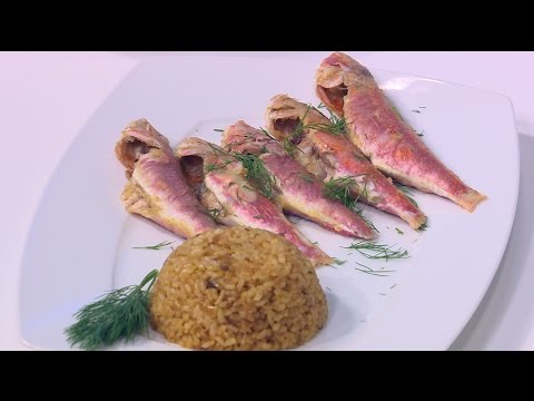 طريقة عمل سمك بربوني مقلي