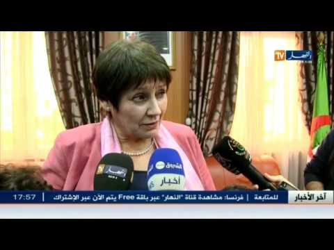 بالفيديو الوزيرة نورية بن غبريت تنتفض ضد المضربين وتدعوهم إلى الحكمة