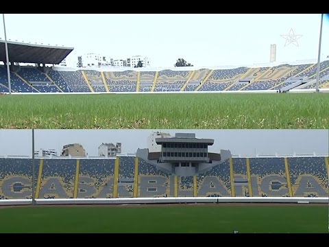 شاهد ملعب محمد الخامس يكتسي حلة جديدة ويشارف على الانتهاء