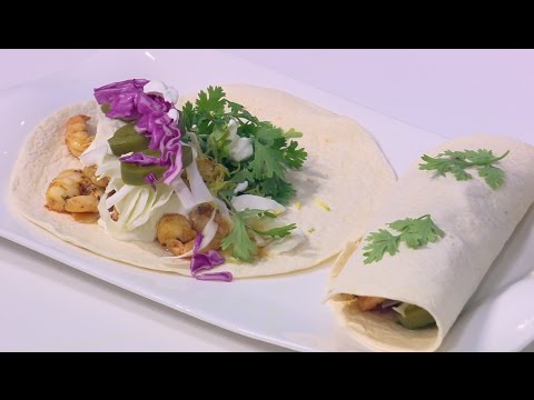 طريقة عمل تورتيلا بالجمبري