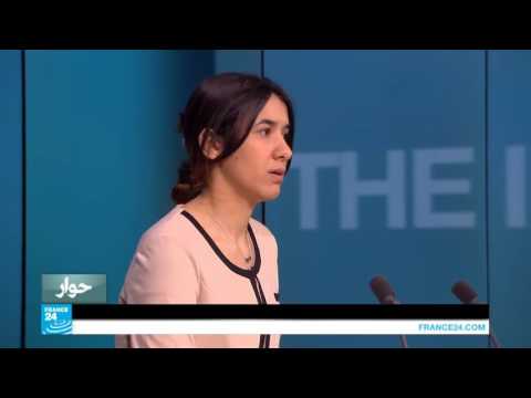 بالفيديو  حوار سابق على قناة فرانس24 مع البطلة ناديا مراد